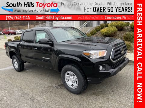 Black Toyota Tacoma SR5 Double Cab.  Click to enlarge.