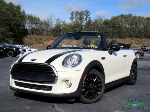 Pepper White Mini Convertible Cooper.  Click to enlarge.