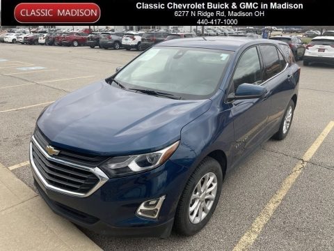Pacific Blue Metallic Chevrolet Equinox LT AWD.  Click to enlarge.