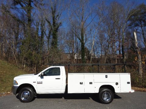 Bright White Ram 3500 Tradesman Regular Cab Chassis.  Click to enlarge.