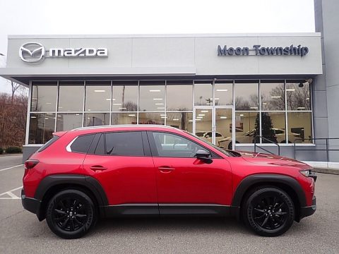 Soul Red Crystal Metallic Mazda CX-50 S Preferred Plus AWD.  Click to enlarge.