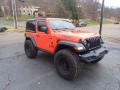 Front 3/4 View of 2020 Jeep Wrangler Willys 4x4 #2