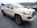 Front 3/4 View of 2019 Toyota Tacoma TRD Sport Double Cab 4x4 #9