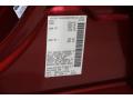 Nissan Color Code NBL Scarlet Ember Tintcoat #23