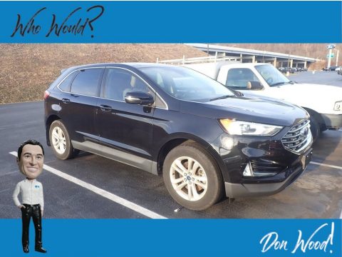 Agate Black Ford Edge SEL AWD.  Click to enlarge.