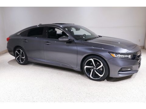 Modern Steel Metallic Honda Accord Sport Sedan.  Click to enlarge.