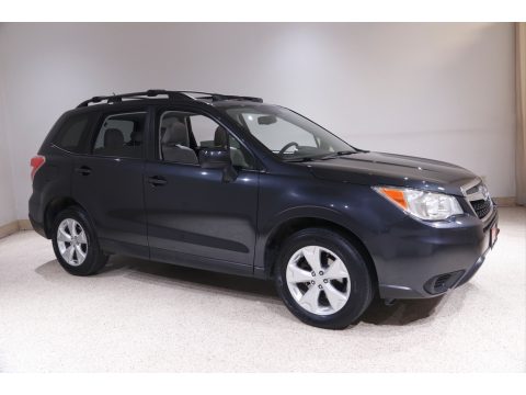 Dark Gray Metallic Subaru Forester 2.5i Premium.  Click to enlarge.