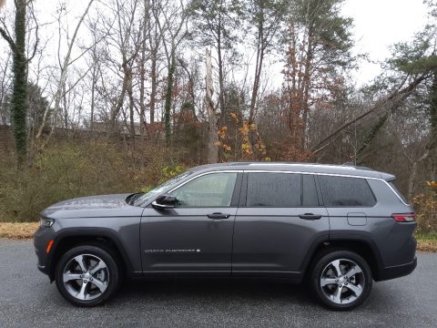 Baltic Gray Metallic Jeep Grand Cherokee L Limited 4x4.  Click to enlarge.