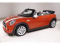 Front 3/4 View of 2019 Mini Convertible Cooper S #4