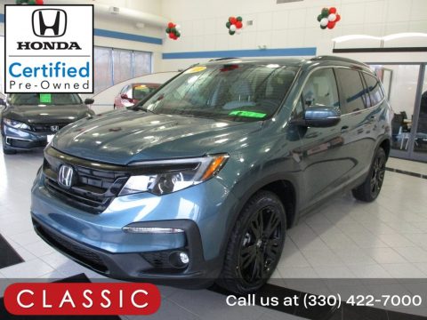 Steel Sapphire Metallic Honda Pilot Special Edition AWD. Click to enlarge. Steel Sapphire Metallic Honda Pilot Special Edition AWD. Click to enlarge.