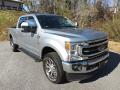 Front 3/4 View of 2021 Ford F250 Super Duty Lariat Crew Cab 4x4 #4