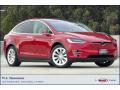 2019 Tesla Model X Standard Range Red Multi-Coat