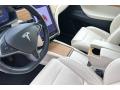  2019 Tesla Model X Cream Interior #10
