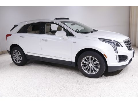 Crystal White Tricoat Cadillac XT5 Luxury.  Click to enlarge.