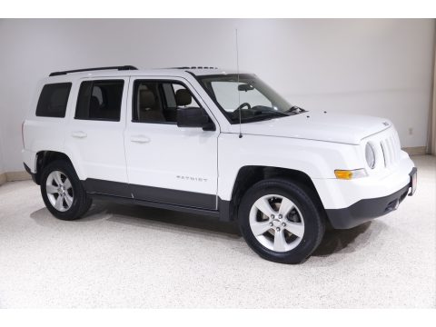 Bright White Jeep Patriot High Altitude 4x4.  Click to enlarge.