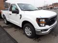 Front 3/4 View of 2023 Ford F150 XL Regular Cab 4x4 #2