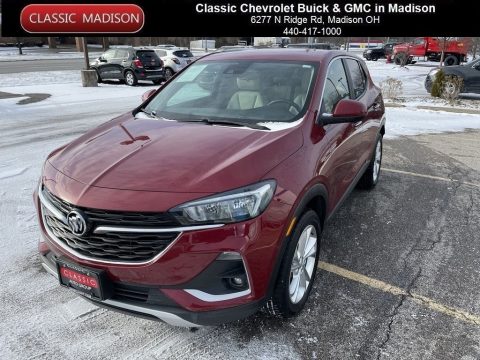 Chili Red Metallic Buick Encore GX Preferred AWD.  Click to enlarge.