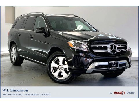 Black Mercedes-Benz GLS 450 4Matic.  Click to enlarge.