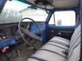  1975 Ford F250 Blue Interior #9
