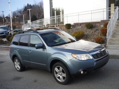 Sage Green Metallic Subaru Forester 2.5 X Limited.  Click to enlarge.