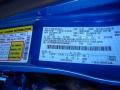 Ford Color Code E7 Velocity Blue Metallic #20