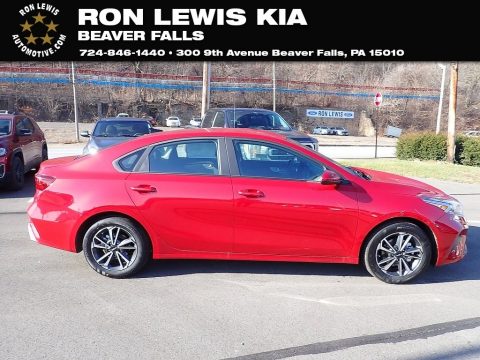 Currant Red Kia Forte LXS.  Click to enlarge.