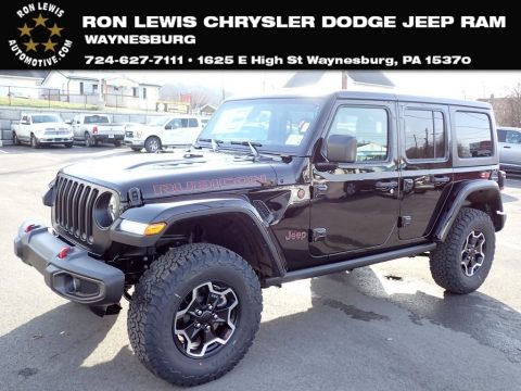 Black Jeep Wrangler Unlimited Rubicon Farout Edition 4x4.  Click to enlarge.