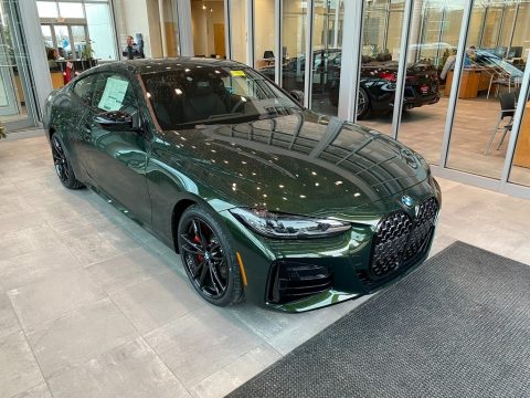 San Remo Green Metallic BMW 4 Series M440i xDrive Coupe.  Click to enlarge.