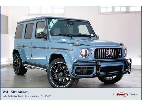 China Blue Mercedes-Benz G 63 AMG.  Click to enlarge.