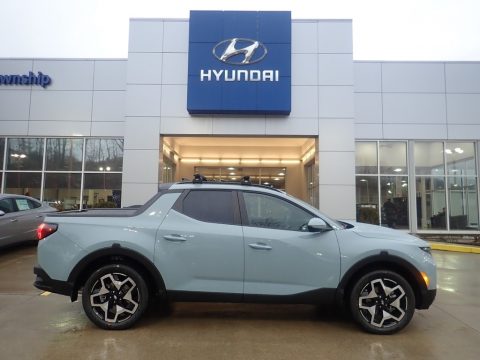 Blue Stone Hyundai Santa Cruz Limited AWD.  Click to enlarge.