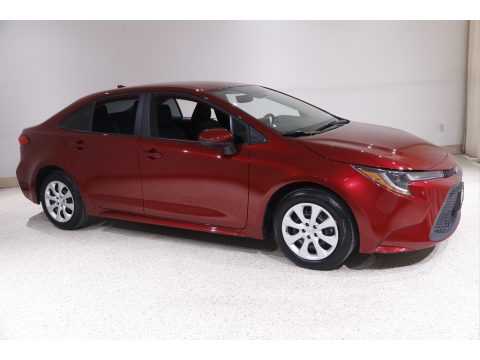 Ruby Flare Pearl Toyota Corolla LE.  Click to enlarge.