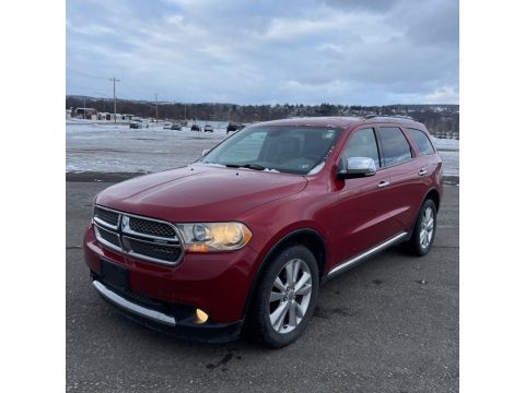 Inferno Red Crystal Pearl Dodge Durango Crew 4x4.  Click to enlarge.