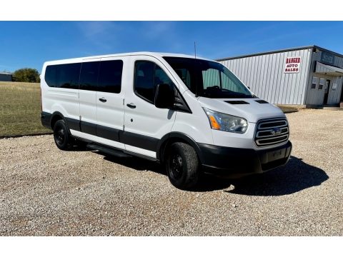 Oxford White Ford Transit Wagon XLT 350 LR Long.  Click to enlarge.