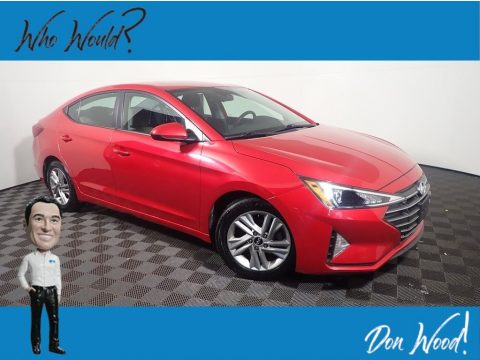 Scarlet Red Pearl Hyundai Elantra SEL. Click to enlarge. Scarlet Red Pearl Hyundai Elantra SEL. Click to enlarge.