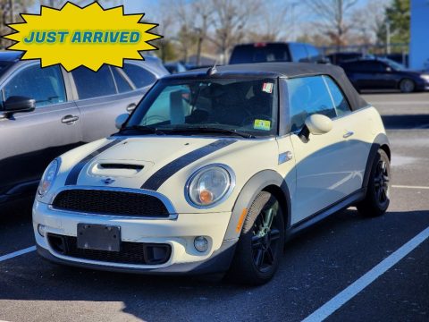 Pepper White Mini Cooper S Convertible.  Click to enlarge.