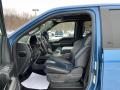  2020 Ford F150 Raptor Black/Recaro Blue Accent Interior #11