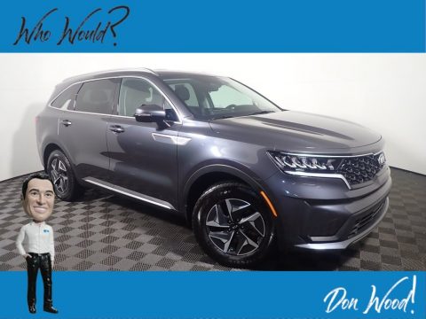 Platinum Graphite Kia Sorento S Hybrid. Click to enlarge. Platinum Graphite Kia Sorento S Hybrid. Click to enlarge.