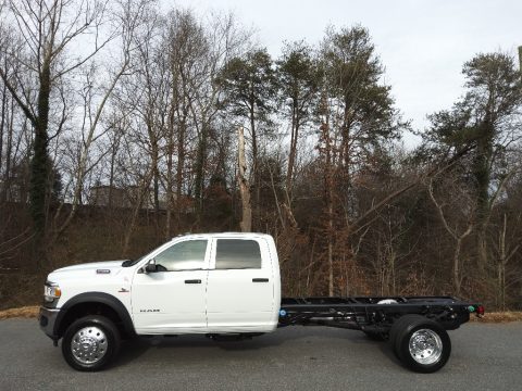 Bright White Ram 4500 Tradesman Crew Cab Chassis.  Click to enlarge.