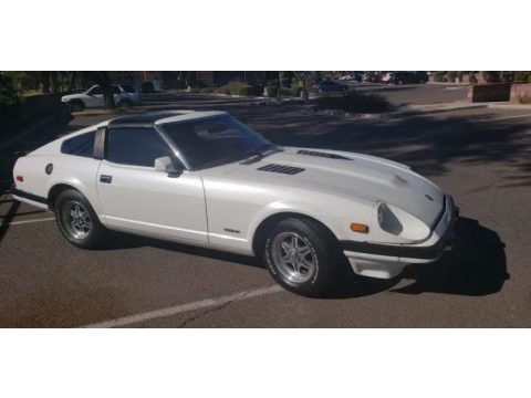 Mint White Datsun 280ZX Coupe.  Click to enlarge.