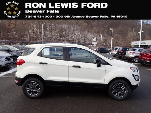 Diamond White Ford EcoSport S 4WD.  Click to enlarge.