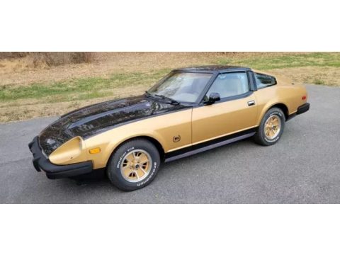Gold Datsun 280ZX 10th Anniversary Edition.  Click to enlarge.