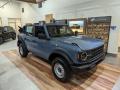 2023 Ford Bronco Base 4X4 4-Door Azure Gray Metallic Tri-Coat