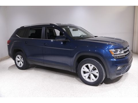 Tourmaline Blue Metallic Volkswagen Atlas SE.  Click to enlarge.