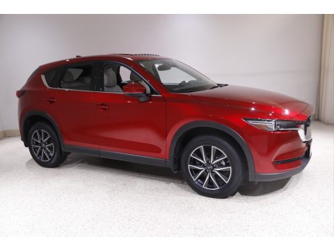 Soul Red Crystal Metallic Mazda CX-5 Grand Touring AWD.  Click to enlarge.