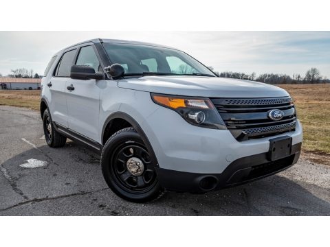 Oxford White Ford Explorer Police Interceptor AWD.  Click to enlarge.