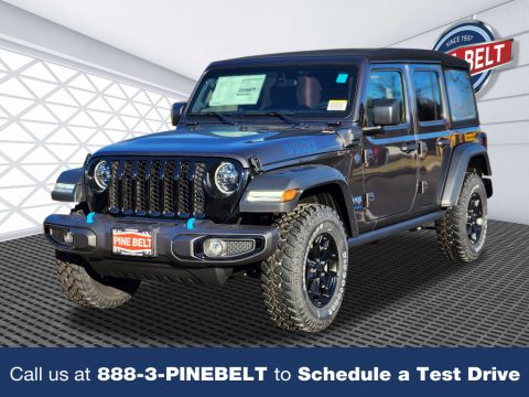 Granite Crystal Metallic Jeep Wrangler Unlimited Willys 4XE Hybrid.  Click to enlarge.