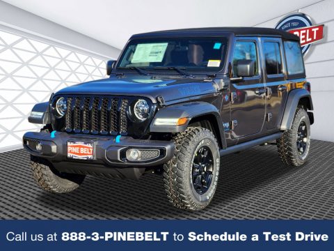 Granite Crystal Metallic Jeep Wrangler Unlimited Willys 4XE Hybrid.  Click to enlarge.
