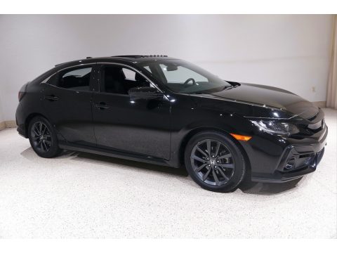 Crystal Black Pearl Honda Civic EX Hatchback. Click to enlarge. Crystal Black Pearl Honda Civic EX Hatchback. Click to enlarge.