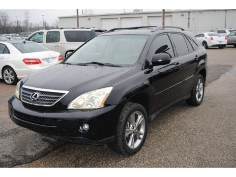 Black Onyx Lexus RX 400h Hybrid.  Click to enlarge.