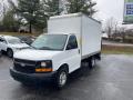 Front 3/4 View of 2016 Chevrolet Express Cutaway 3500 Moving Van #2
